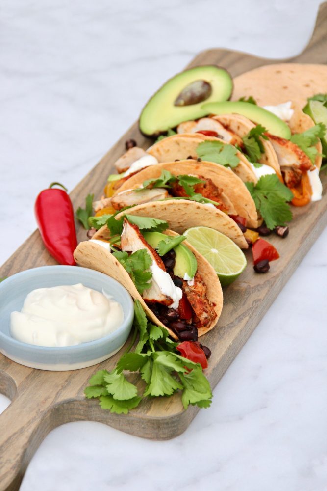 Chicken Fajita Tray Bake Dr Pippa